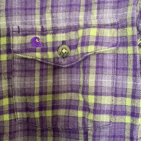 Carhartt Purple Flannel - Picture 2 of 3